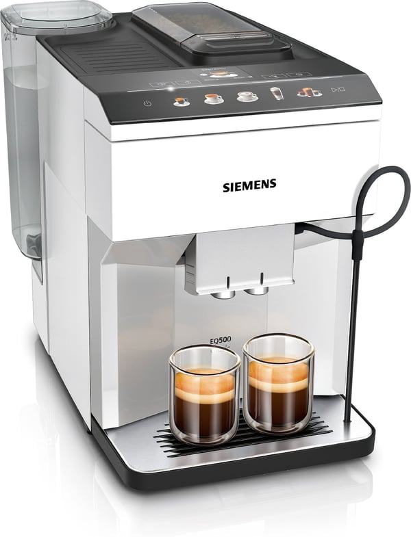 Siemens TP515R02 EQ500 kaffemaskine, hvid