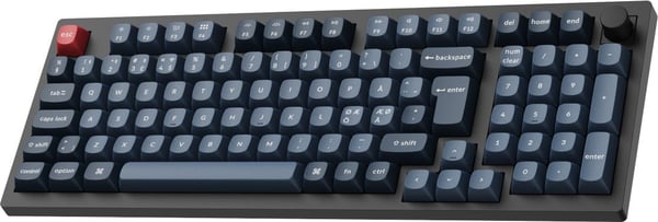 Keychron V5 Max QMK/VIA Fullständigt Monterat Reglage 96% Mekaniskt Tangentbord, Jupiter Brown-brytare