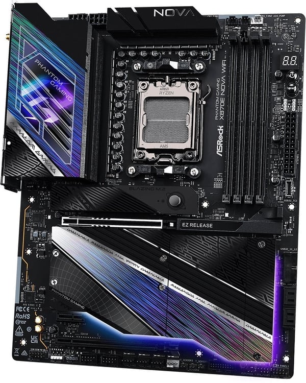 ASRock X870E Nova WIFI ATX bundkort