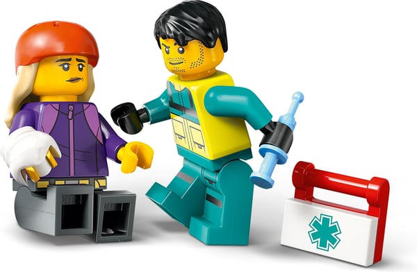 LEGO City 60451 - Ambulance kaldestart