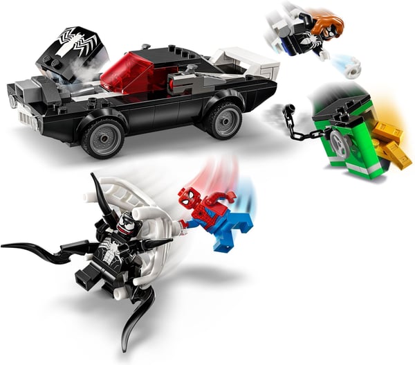 LEGO Super Heroes Marvel 76309 – Spider-Man mod Venom-muskelbil