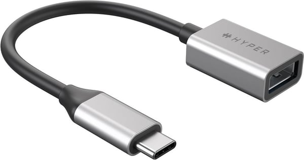 Hyper HyperDrive USB-C til 10Gbps USB-A-adapter, stjerneskærm