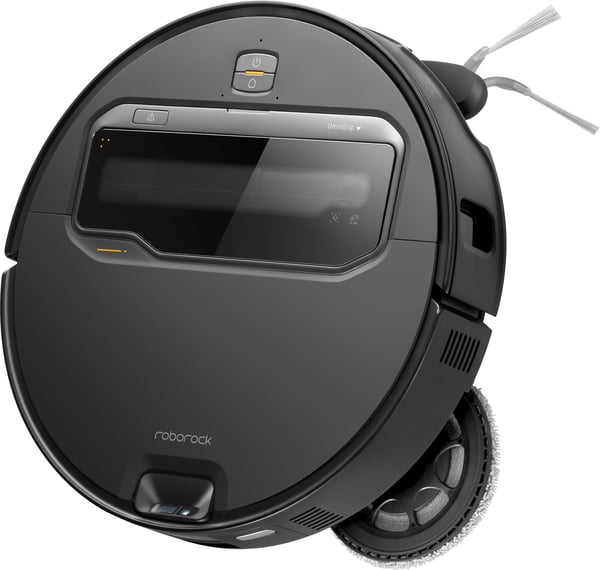 Roborock Saros Z70 robotdammsugare med docka, svart