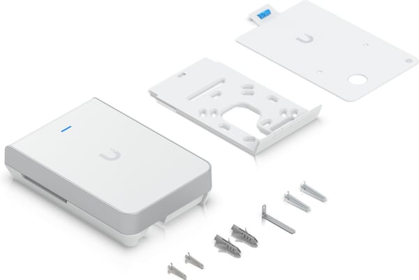 Ubiquiti U7 Pro Wall Wi-Fi 7 accesspunkt med PoE-stöd