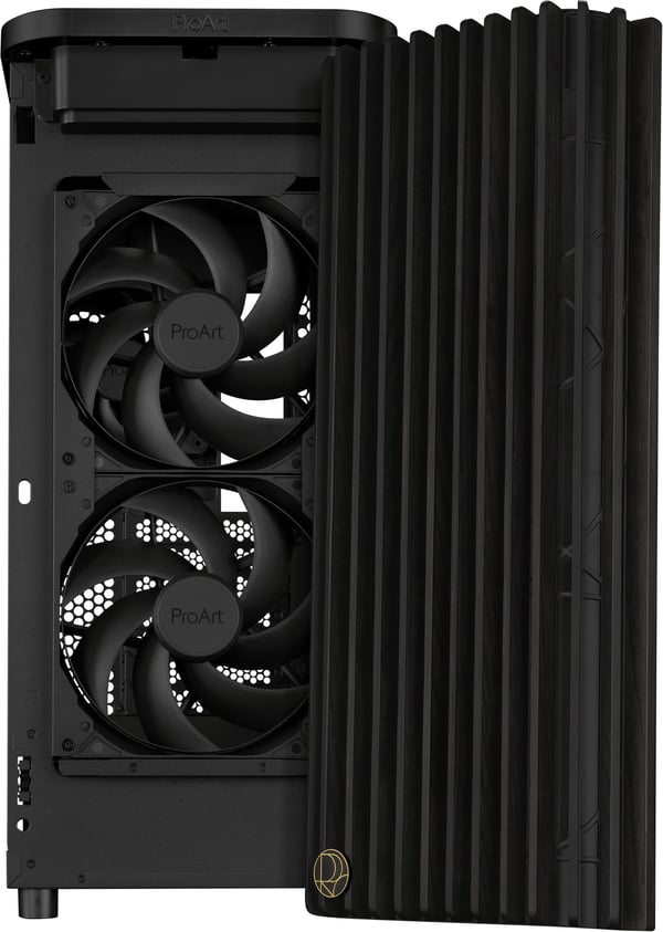 Asus PROART PA401 WOOD METAL PWM BLACK ATX-chassi, svart