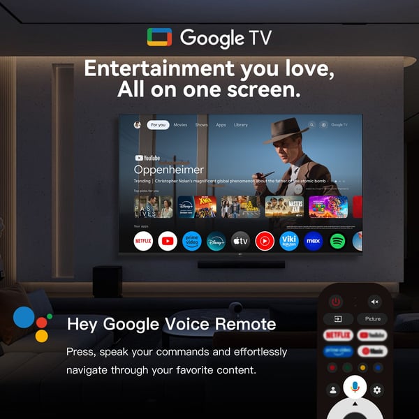 FPD 58" D900 4K LED Google TV