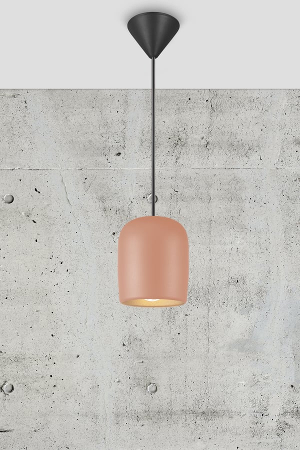 Nordlux Notti 10 pendellampa, terrakotta