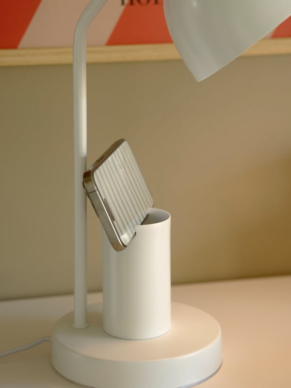 Nordlux Devone bordslampa, vit