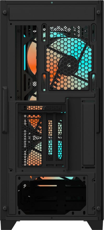 Gigabyte Panoramic Stealth GB-C301G V2 ATX Mid-Tower chassi, svart