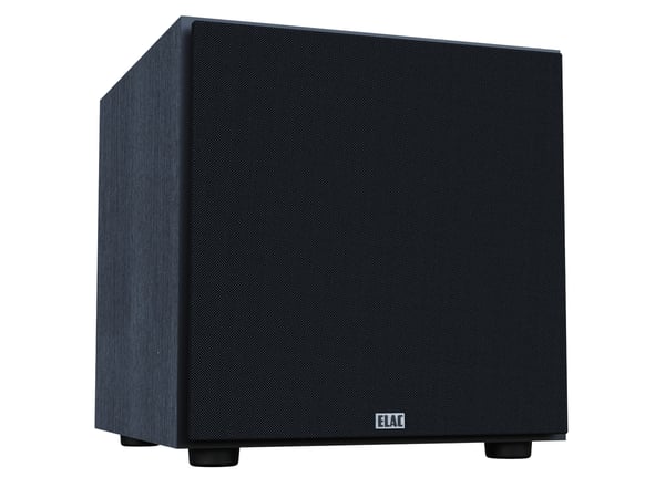 ELAC Debut 3.0 DS123 aktiv subwoofer, svart