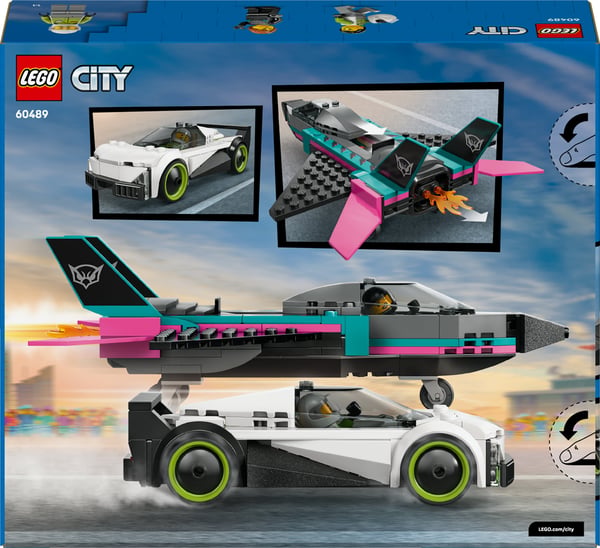 LEGO City Great Vehicles 60489 Jet och bil