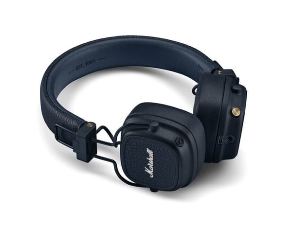 Marshall Major V -Bluetooth-hörlurar, Midnatt Blå