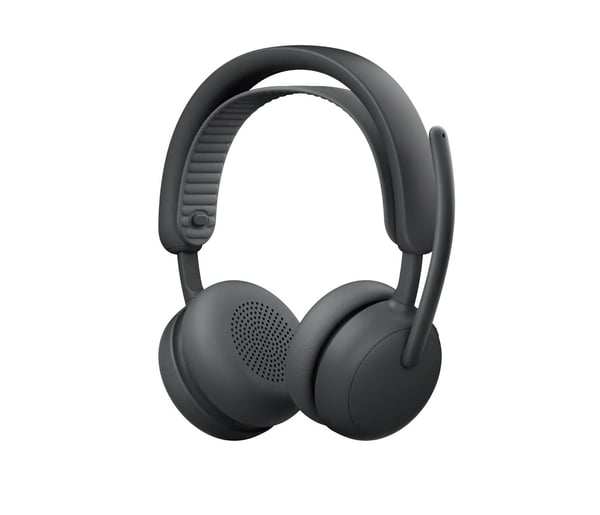 Logitech Zone Wireless 2 ES trådlösa hörlurar, Teams, grafit