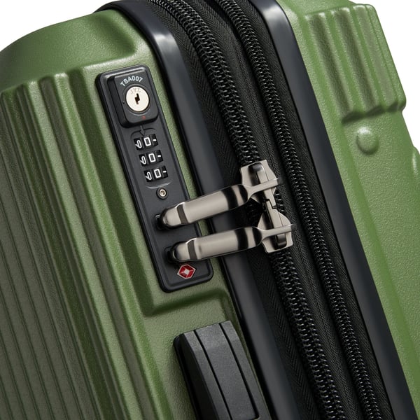 Delsey Jeep JH001A Kabinväska Slim resväska, 55 cm, grön
