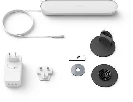 Philips Hue Play -lysstrimmel smart lampe, 1 stk, hvid