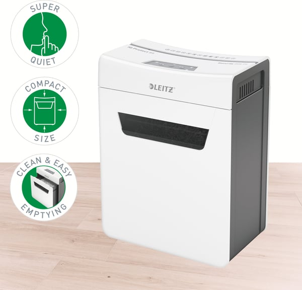 Leitz IQ Protect 8 -pappersstrimlare, P4