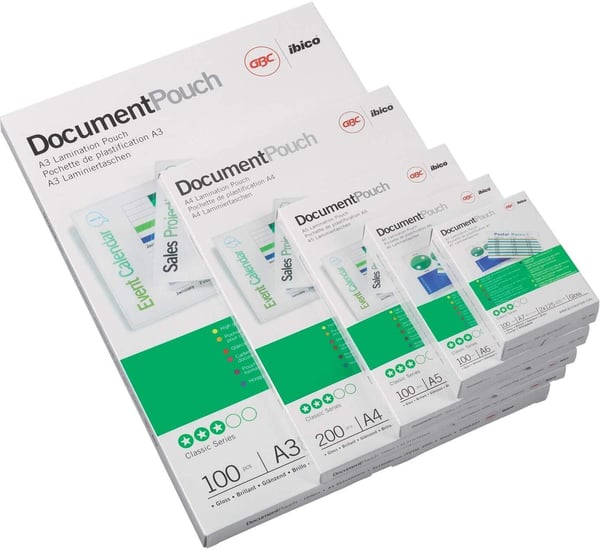 GBC Dokument A2 -lamineringsficka, 100 st