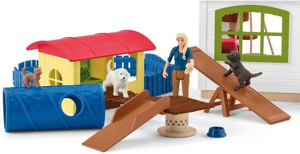Schleich Farm World 42607 Dyrehotel lege sæt