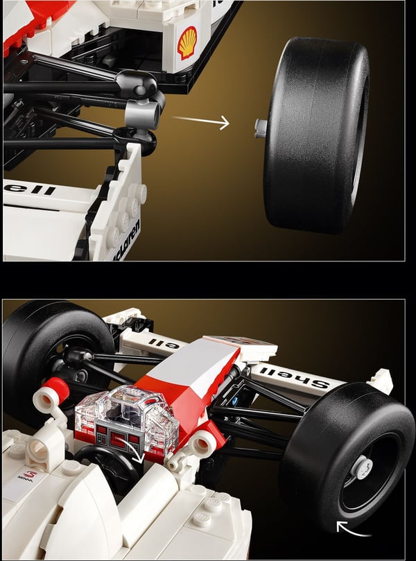 LEGO Icons McLaren MP4/4 & Ayrton Senna Set 10330