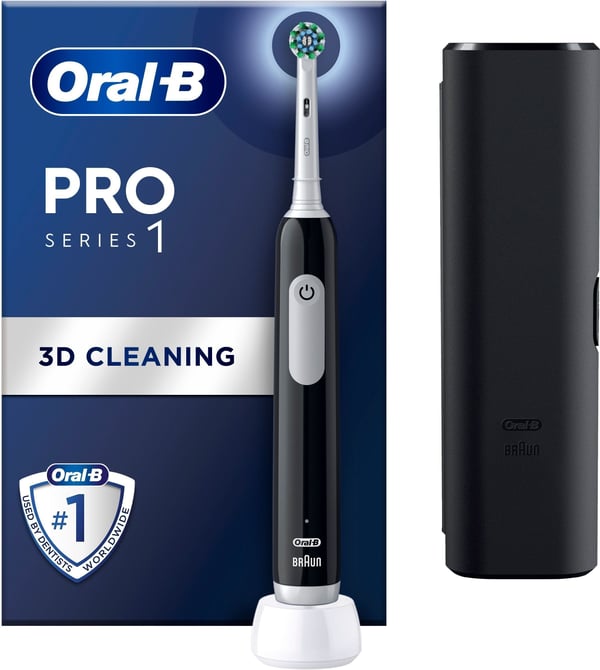 Oral-B Pro Series 1 - elektrisk tandbørste, sort