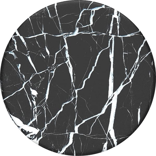 PopSockets PopGrip -fäste, Black Marble
