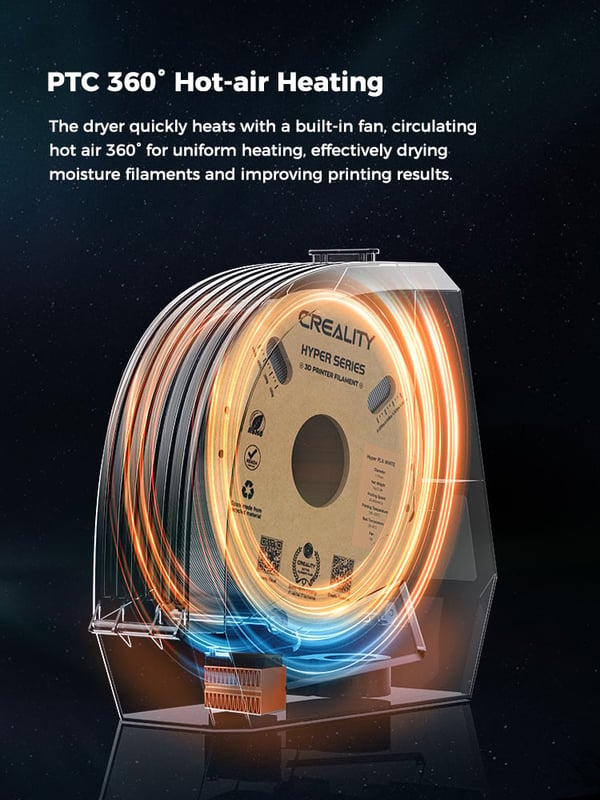 Creality Space Pi Filament Dryer - filamenttørker