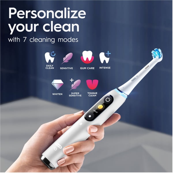 Oral-B iO Series 9s eltandborste, vit