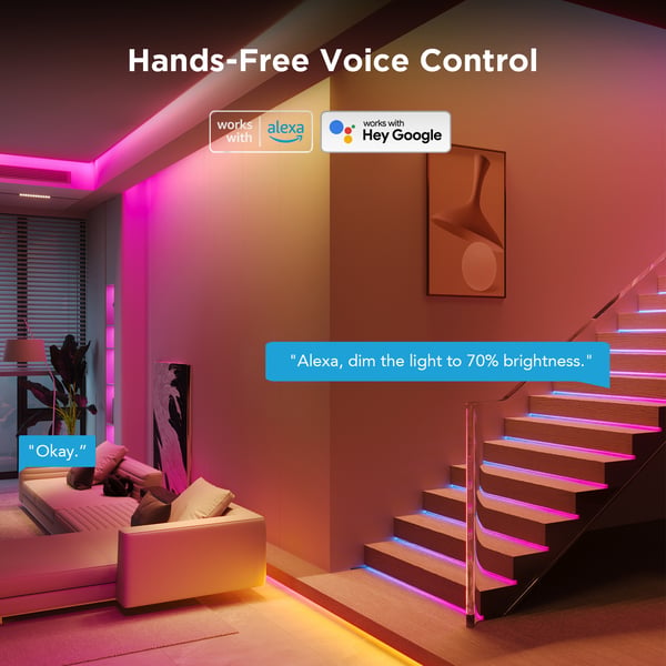 Govee RGBIC LED Lightstrip - LED-lysslynge, 5 m