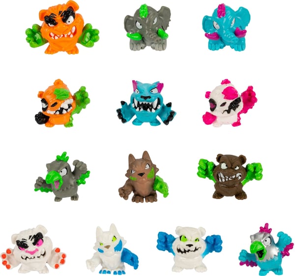 MrBeast Lab Swarms Mega Lab - 12 figurer, assorteret