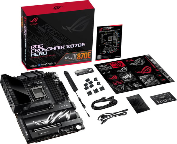 ASUS ROG CROSSHAIR X870E HERO ATX - hovedkort
