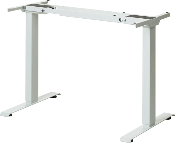 Elfen Ergodesk Modest II - elbordets ram, vit