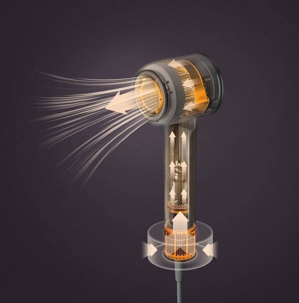 Ströme Super Silencer Air Deluxe hårtork