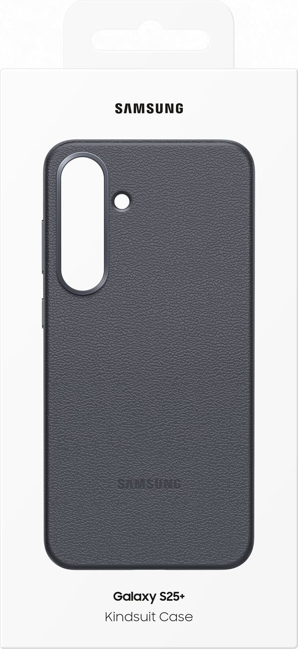 Samsung Galaxy S25+ Kindsuite beskyttelsesskal, sort