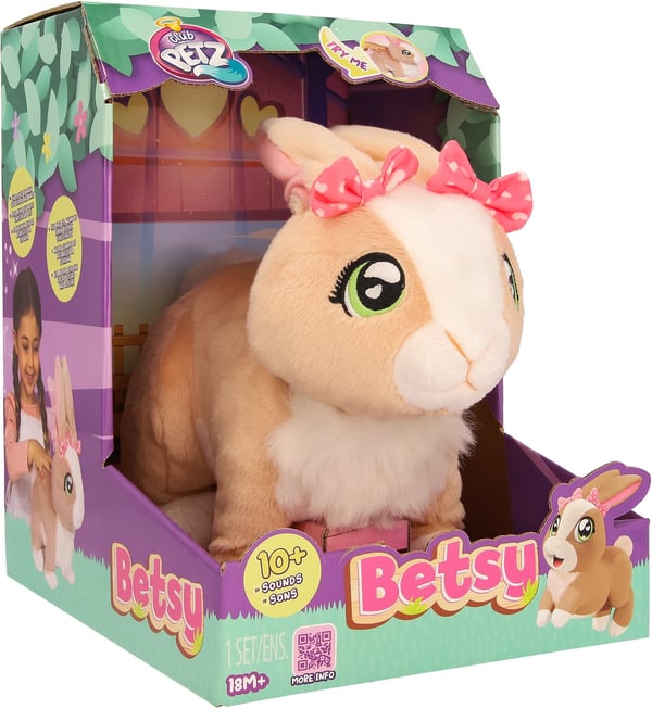 Club Petz Betsy interaktiv kanin, brun