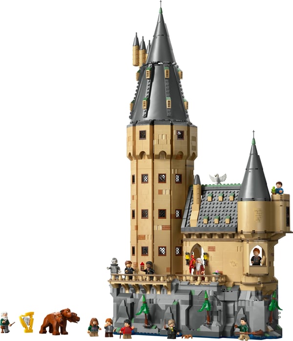 LEGO Harry Potter 76454 Hogwarts slott: Tornet på huvudbyggnaden