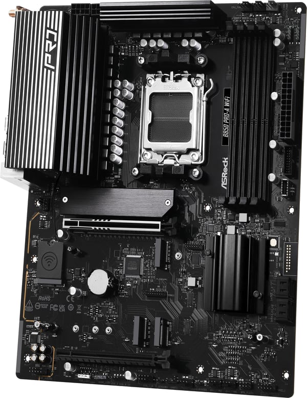 Asrock B850 Pro-A WiFi AMD AM5 ATX-moderkort