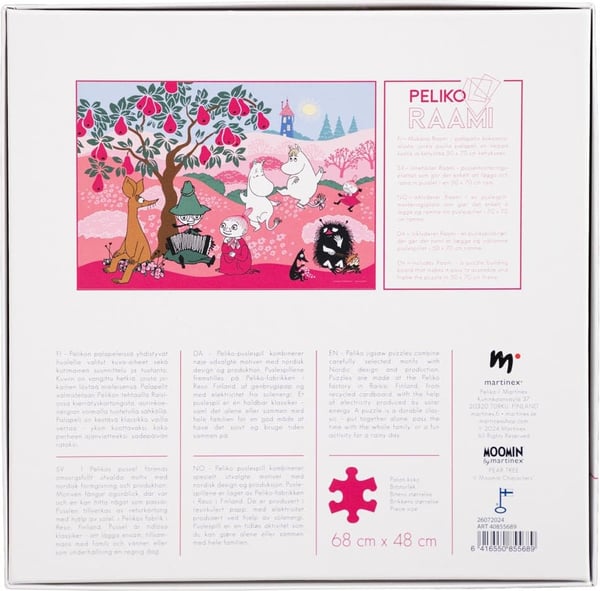 Mumin Päronträd pussel, 1000 bitar
