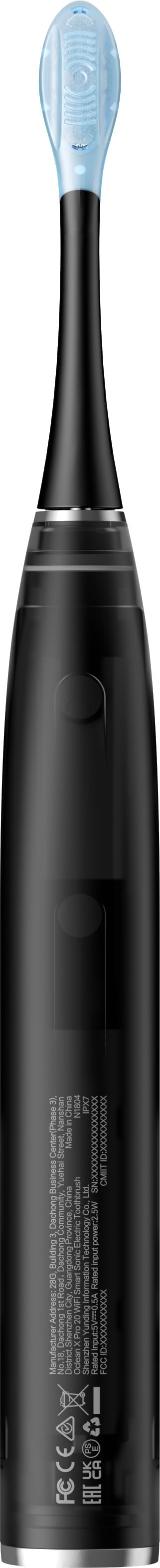 Oclean X Pro 20 S elektrisk tandborste, svart