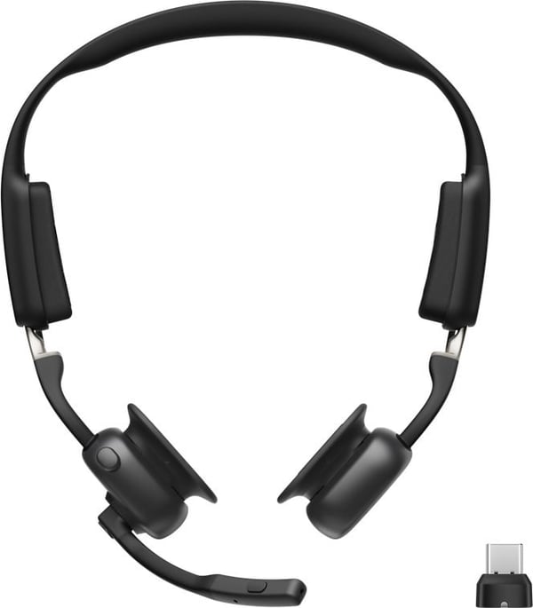 Shokz OpenMeet UC benledningshörlurar, USB-C