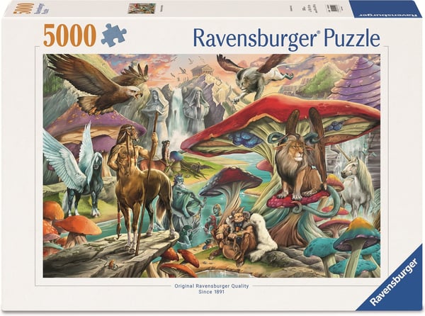 Ravensburger Mushrooms pussel, 5000 bitar