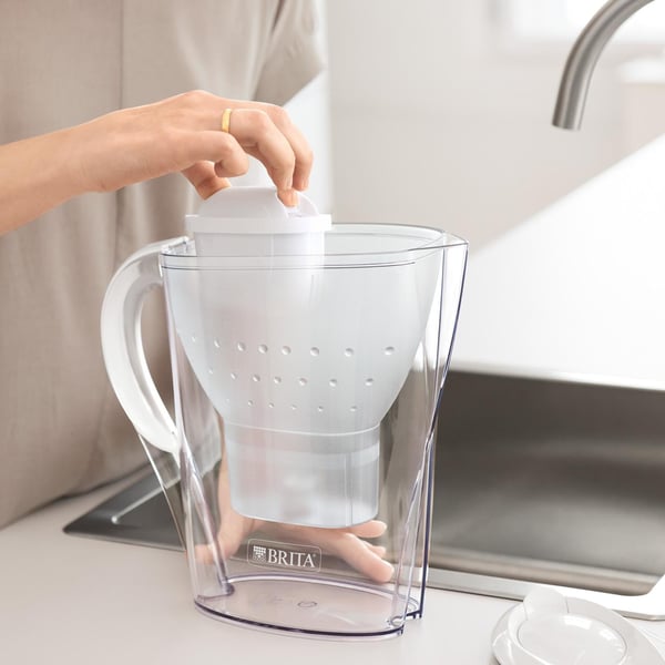 Brita Marella vattenfilterkanna vit, 2,4 L