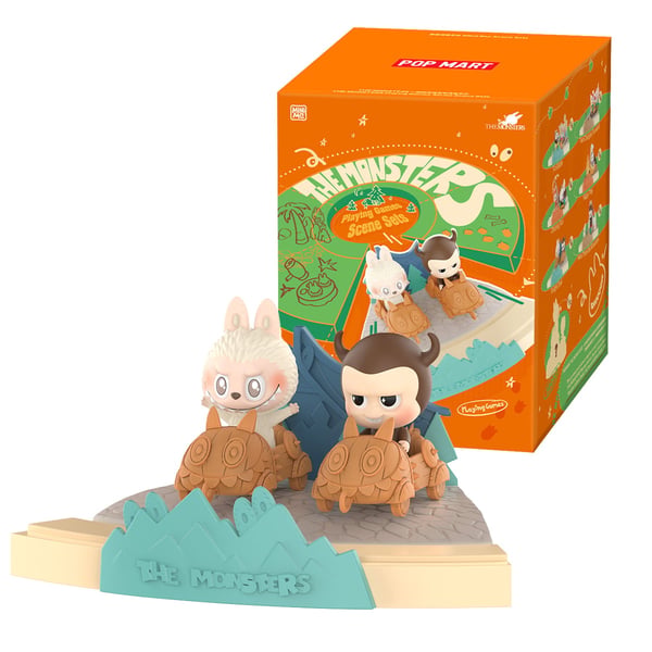 PopMart Labubu The Monsters, Spelset med spelscener Sammelfigur