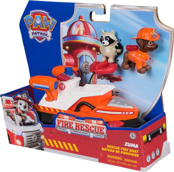 PAW Patrol Brandräddning, Tom och fordon