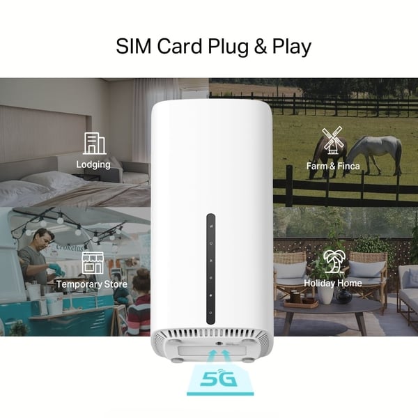 TP-LINK Archer NX600 5G Dual-Band-modem och WiFi6-router