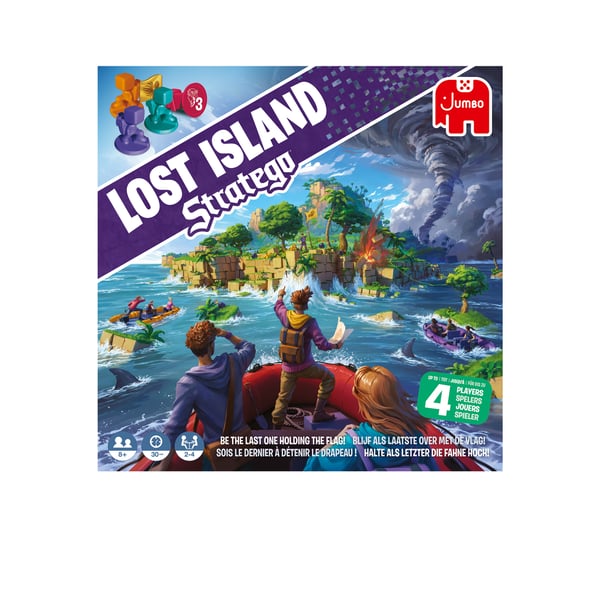 Lost Island Stratego Brädspel