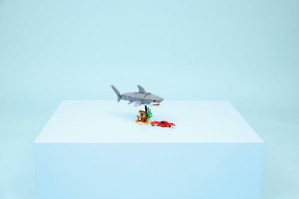 LEGO Creator 31381 Vild haj och skattkista 3-i-1