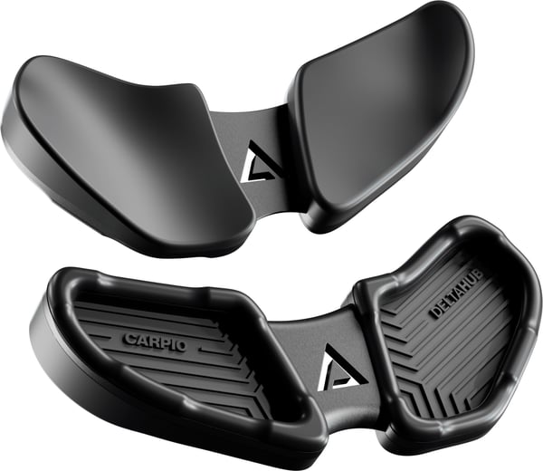 Deltahub Carpio 2.0 handledsstöd, vänster, storlek S, svart