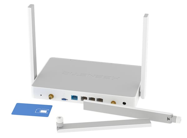 Keenetic Hero 4G+ AX1800 Mesh WiFi 6 -modemrouter