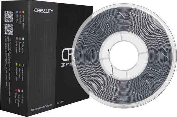 Creality CR-PLA filament til 3D printer, 1,75 mm, grå