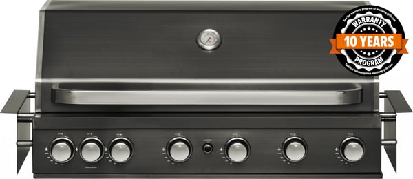 Mustang Black Jewel 6 inbyggd gasolgrill